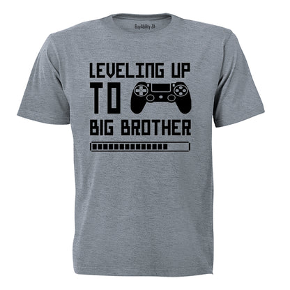 Leveling Up To Big Brother - Kids T-Shirt - BuyAbility South Africa