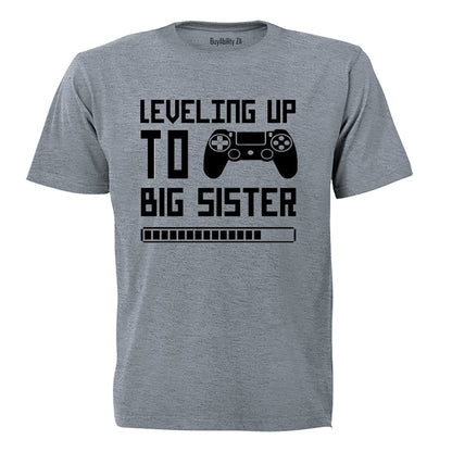 Leveling Up To Big Sister - Kids T-Shirt - BuyAbility South Africa