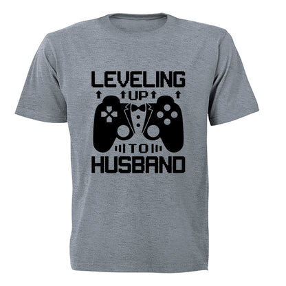 Leveling Up To Husband - Adults - T-Shirt - BuyAbility South Africa