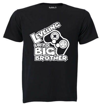 Leveling Up To Big Brother - Kids T-Shirt