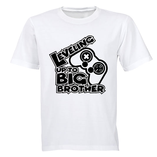 Leveling Up To Big Brother - Kids T-Shirt - BuyAbility South Africa