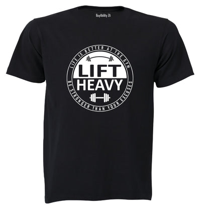 Lift Heavy - Gym - Adults - T-Shirt