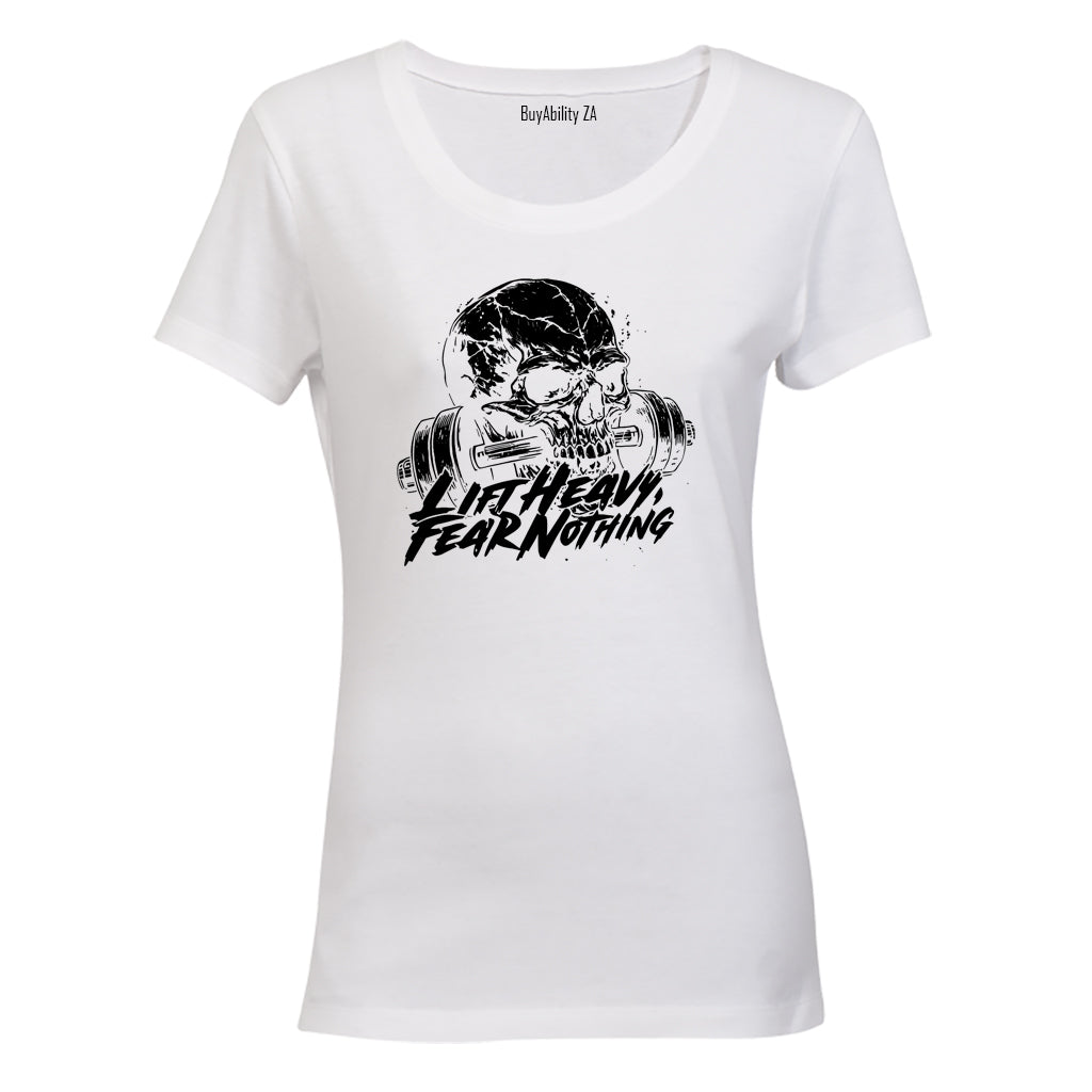Lift Heavy Fear Nothing - Ladies - T-Shirt - BuyAbility South Africa