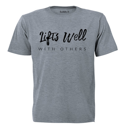 Lifts Well With Others GYM - Adults - T-Shirt - BuyAbility South Africa