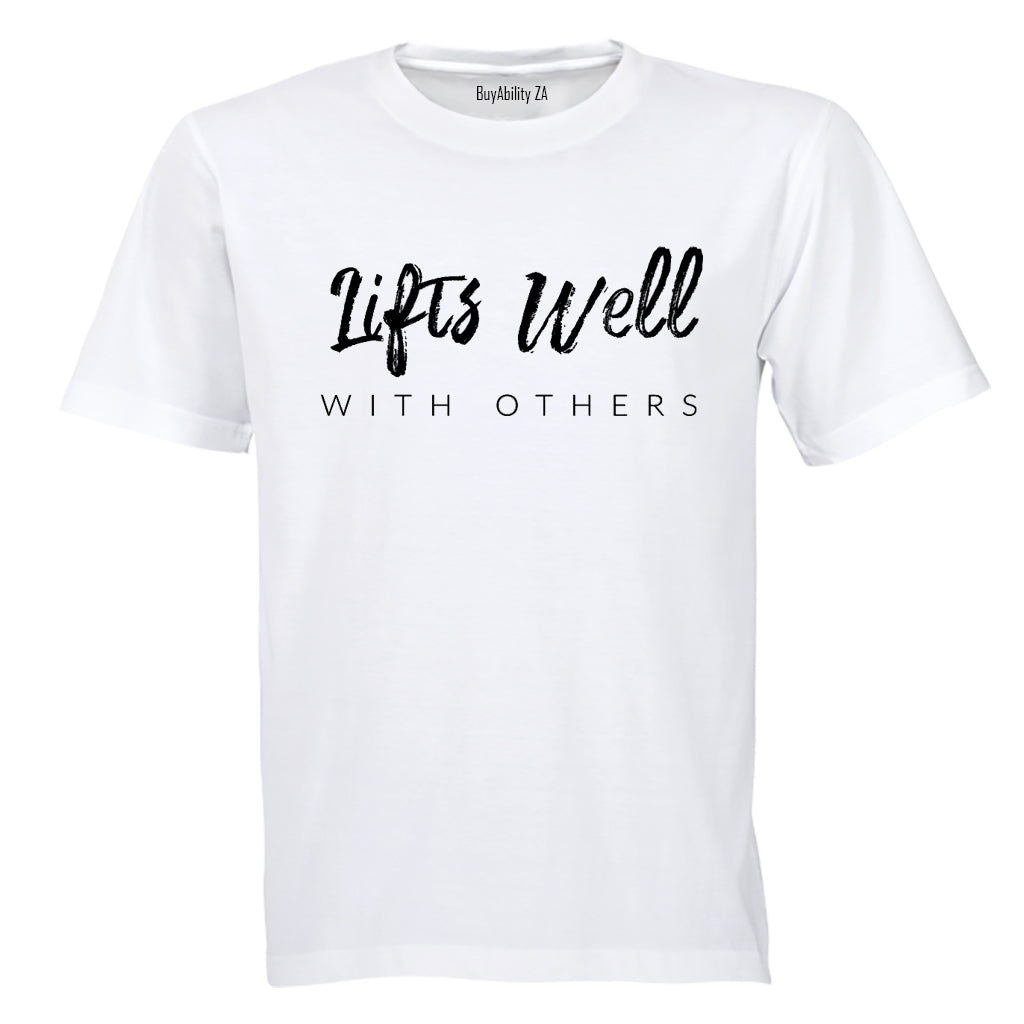 Lifts Well With Others GYM - Adults - T-Shirt - BuyAbility South Africa