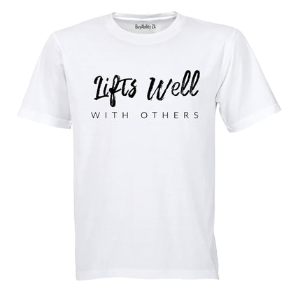 Lifts Well With Others GYM - Adults - T-Shirt - BuyAbility South Africa