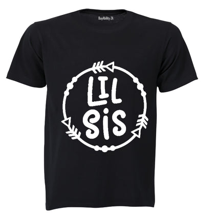 Lil Sis - Circular Design - Kids T-Shirt - BuyAbility