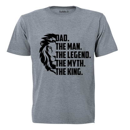 Lion - Dad. The Man - Adults - T-Shirt