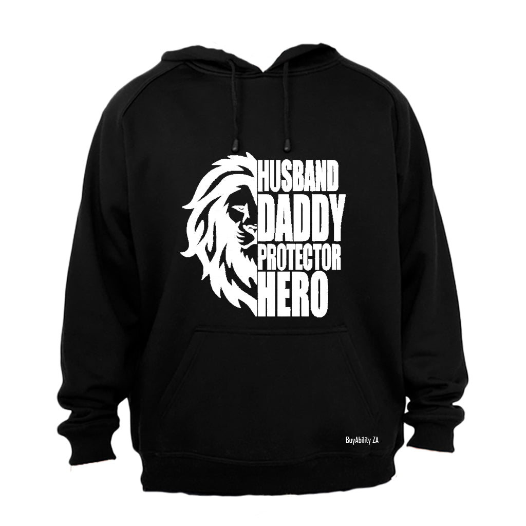 Lion - Husband. Daddy - Hoodie