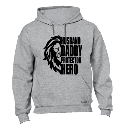 Lion - Husband. Daddy - Hoodie