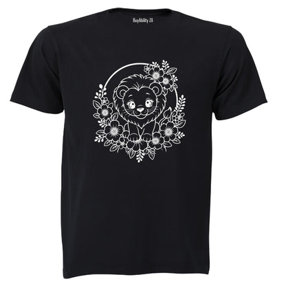 Lion Wreath - Kids T-Shirt - BuyAbility South Africa
