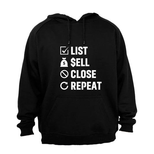 List. Sell - Estate Agent - Hoodie - BuyAbility South Africa