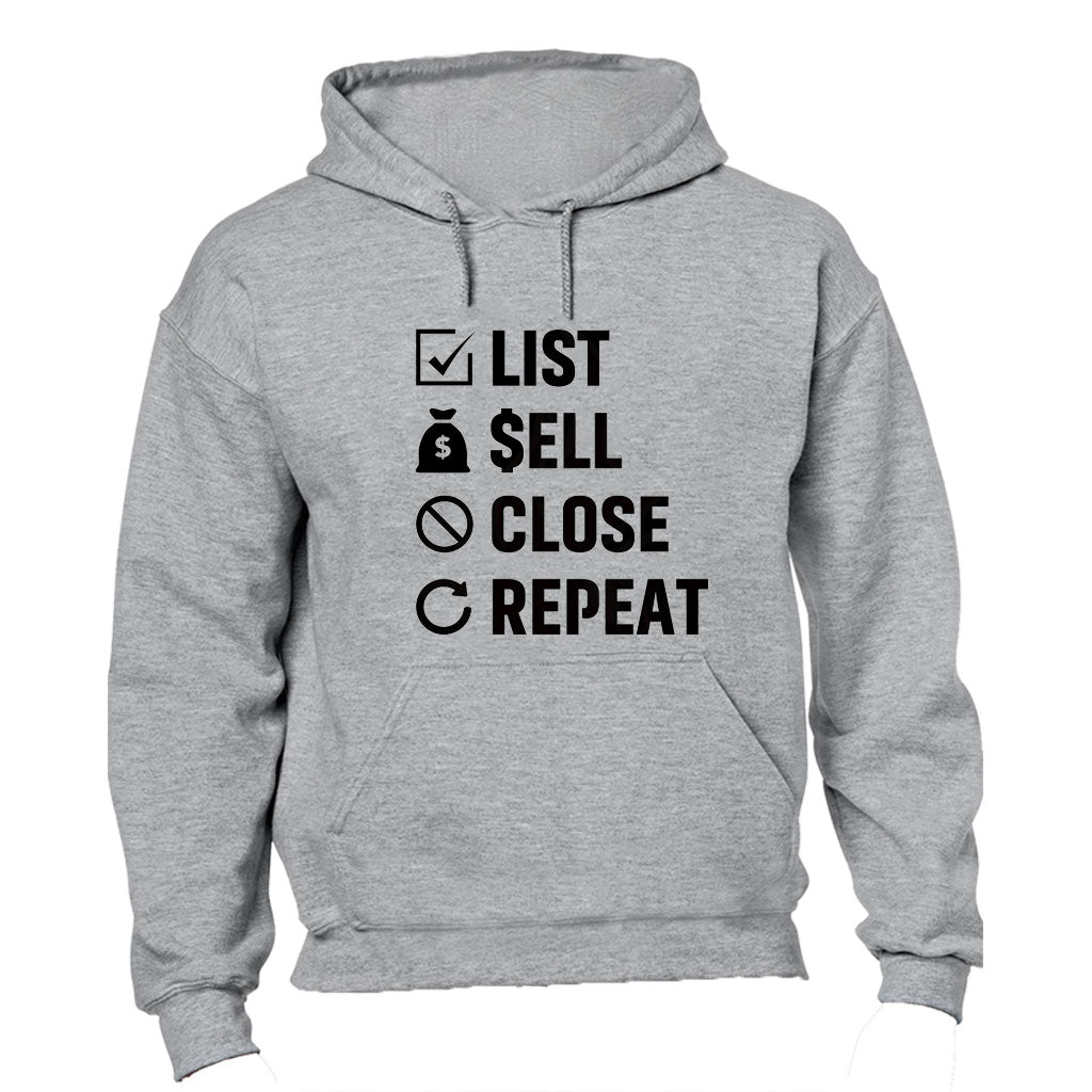 List. Sell - Estate Agent - Hoodie - BuyAbility South Africa
