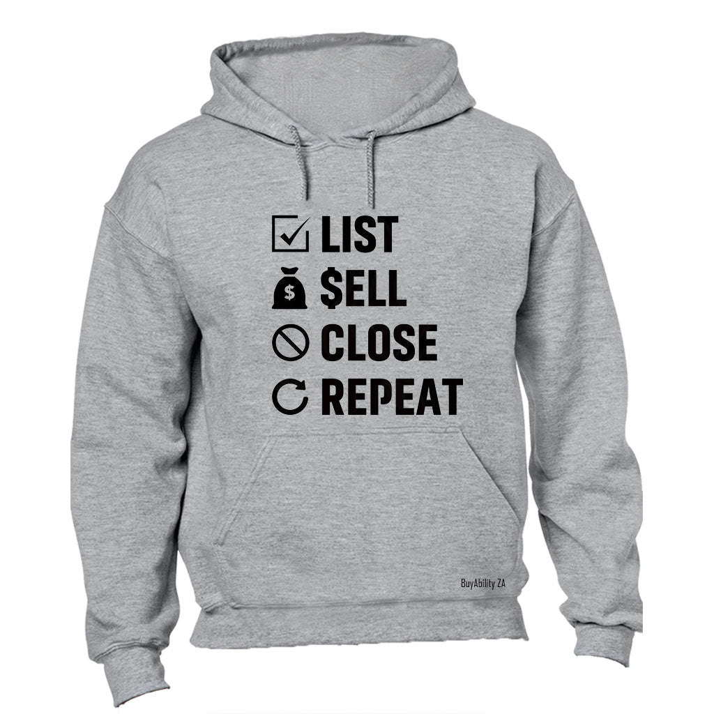 List. Sell - Estate Agent - Hoodie