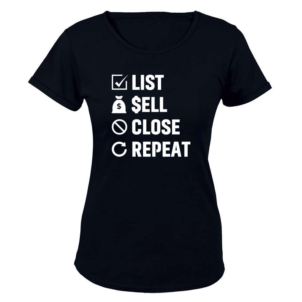 List. Sell - Estate Agent - Ladies - T-Shirt - BuyAbility South Africa