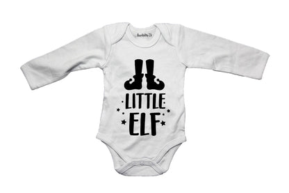 Little Elf - Stars - Christmas - Baby Grow