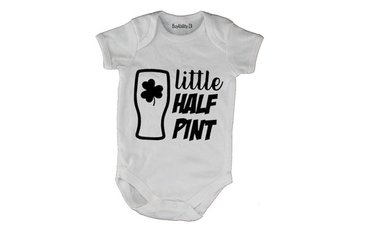 Little Half Pint - St. Patricks Day - Baby Grow