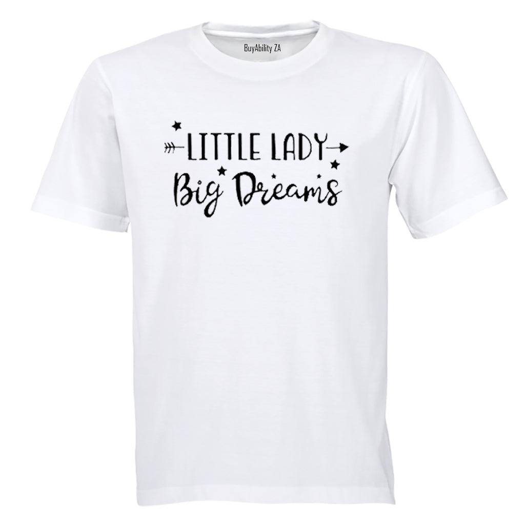Little Lady Big Dreams - Kids T-Shirt - BuyAbility South Africa