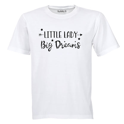 Little Lady Big Dreams - Kids T-Shirt - BuyAbility South Africa
