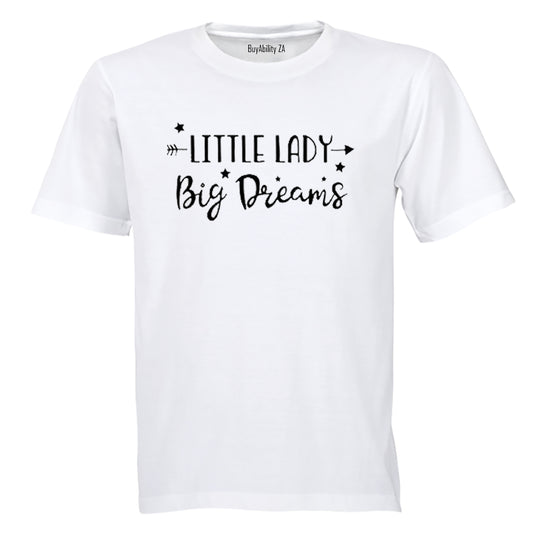 Little Lady Big Dreams - Kids T-Shirt - BuyAbility South Africa