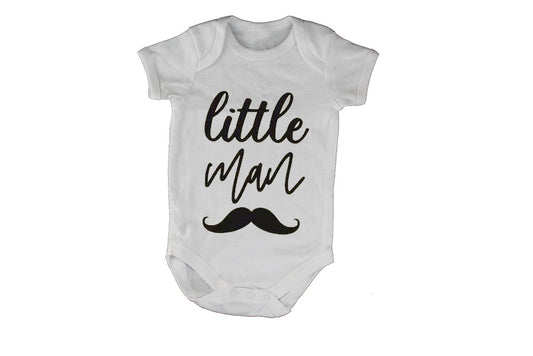Little Man - Mustache - Baby Grow - BuyAbility South Africa