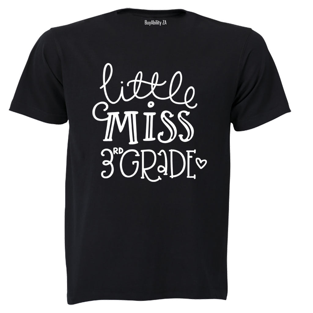 Little Miss 3rd Grade - Kids T-Shirt