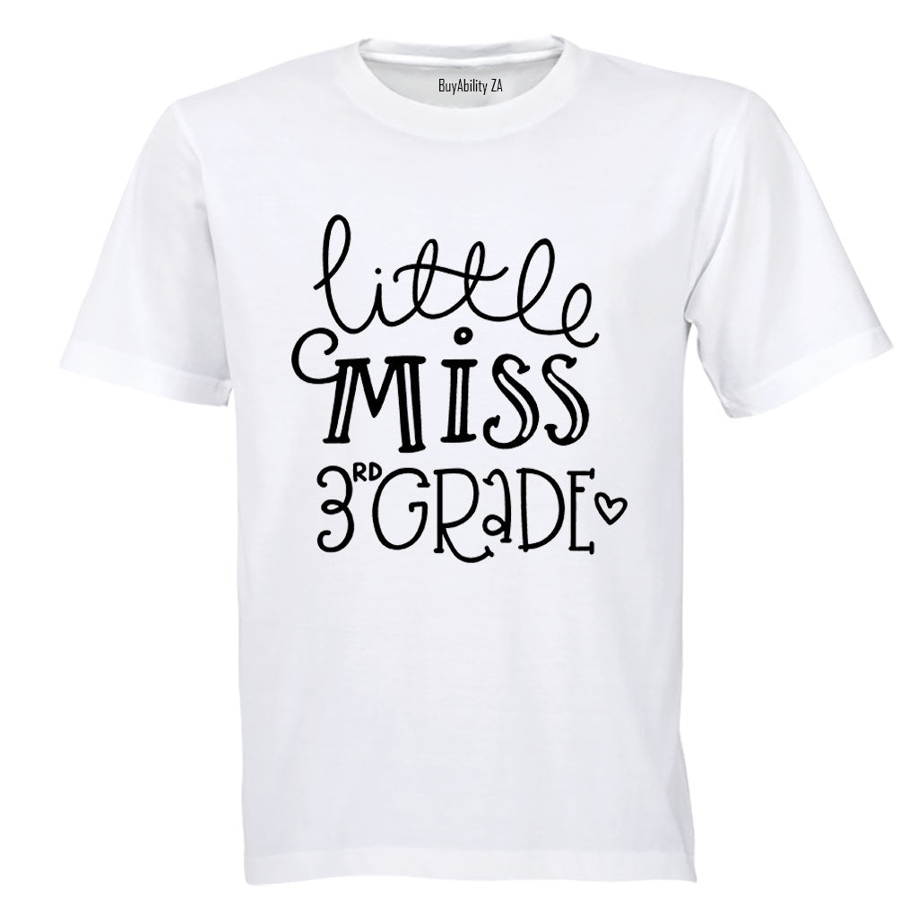 Little Miss 3rd Grade - Kids T-Shirt