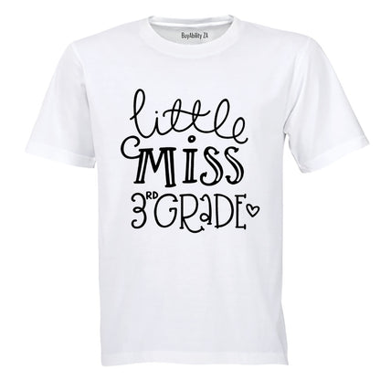 Little Miss 3rd Grade - Kids T-Shirt
