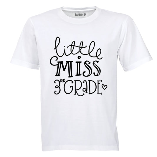Little Miss 3rd Grade - Kids T-Shirt