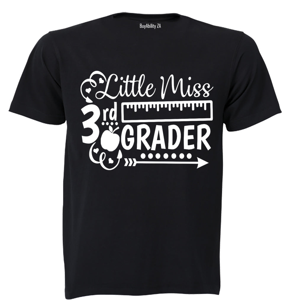 Little Miss 3rd Grader - Kids T-Shirt