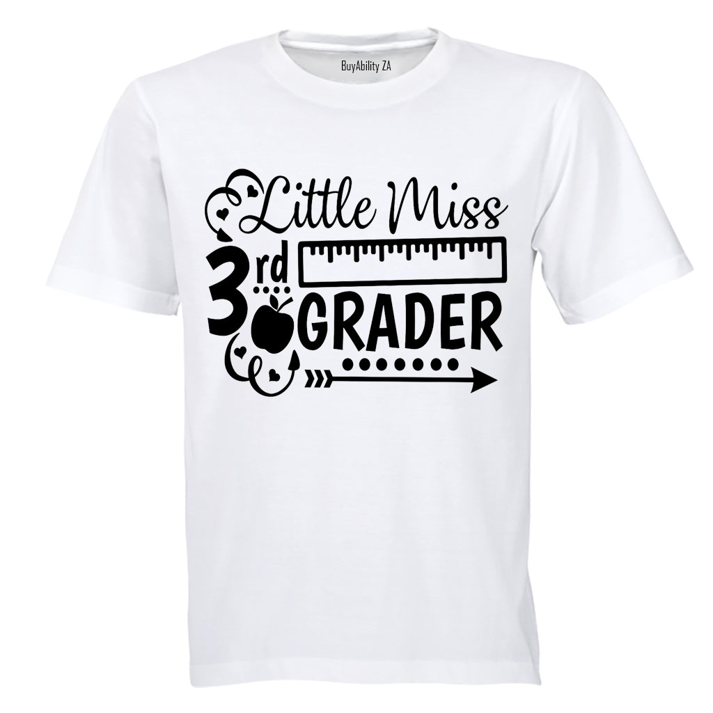Little Miss 3rd Grader - Kids T-Shirt