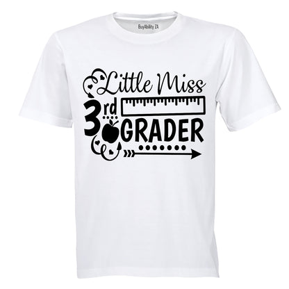 Little Miss 3rd Grader - Kids T-Shirt