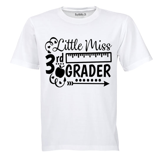 Little Miss 3rd Grader - Kids T-Shirt
