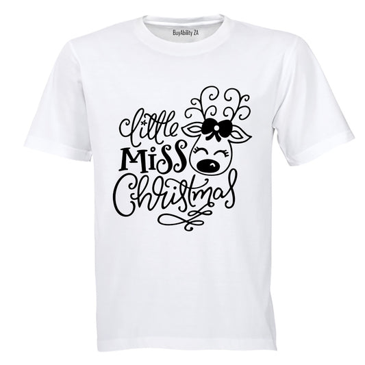 Little Miss Christmas - Kids T-Shirt