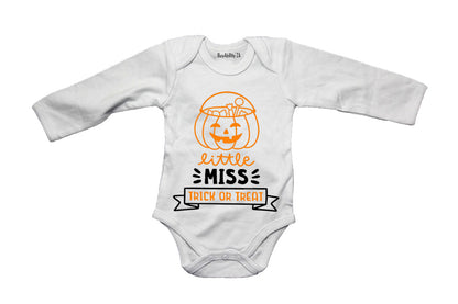 Little MISS Trick or Treat - Halloween - Baby Grow