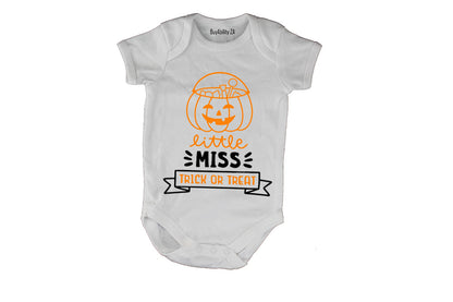 Little MISS Trick or Treat - Halloween - Baby Grow