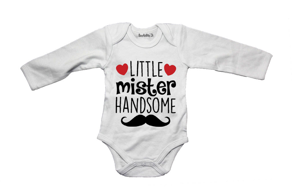 Little Mister Handsome - Valentine - Baby Grow