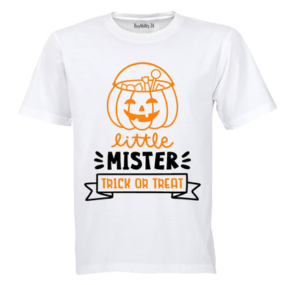 Little MISTER Trick or Treat - Halloween - Kids T-Shirt
