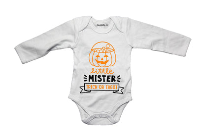 Little MISTER Trick or Treat - Halloween - Baby Grow