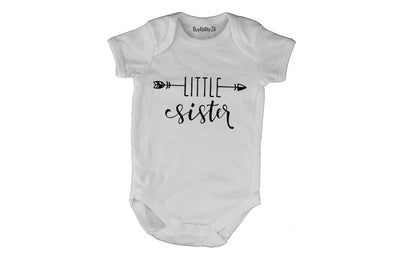 Little Sister - Arrow Design - Baby Grow