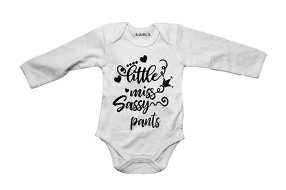 Little Miss Sassy Pants - Baby Grow