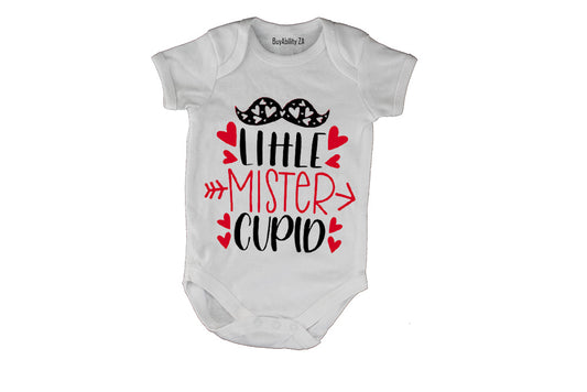 Little Mister Cupid - Valentine - Baby Grow