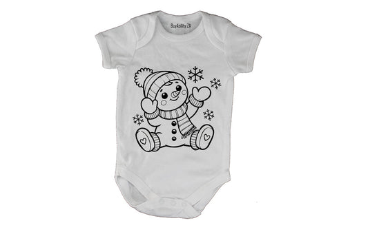 Little Snowman - Christmas - Baby Grow - BuyAbility South Africa