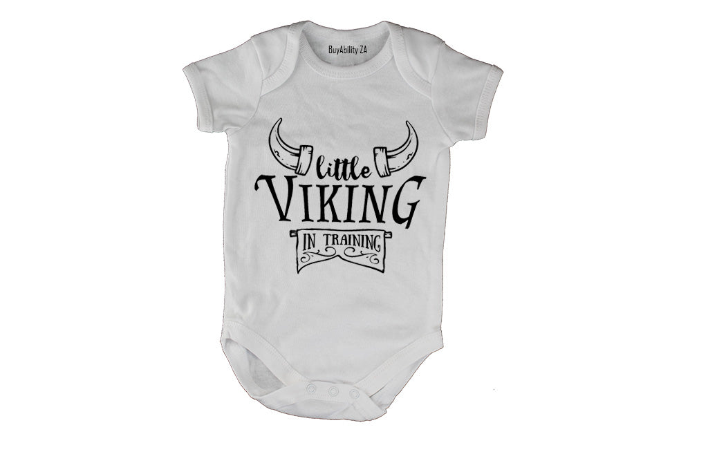 Little Viking in Training - Baby Grow