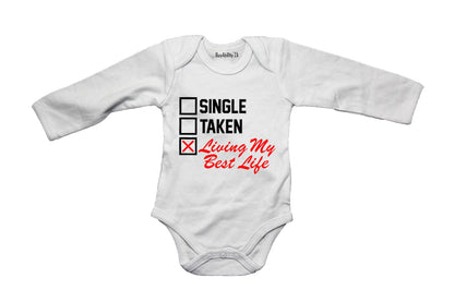 Living My Best Life - Valentine - Baby Grow