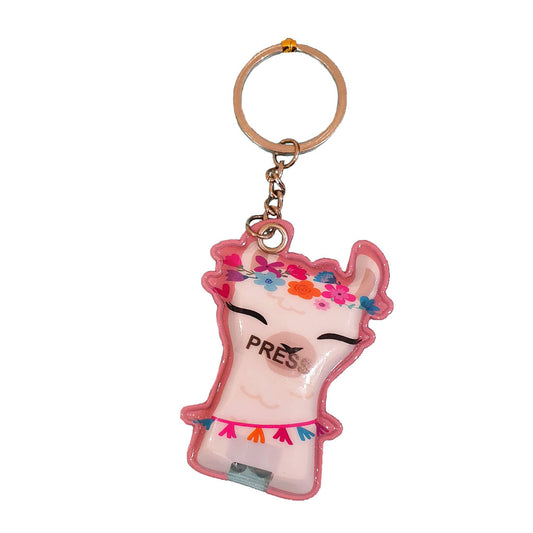Llama- Keyring with LED Torch