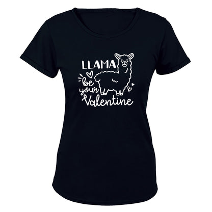 Llama Be Your Valentine - Ladies - T-Shirt - BuyAbility South Africa