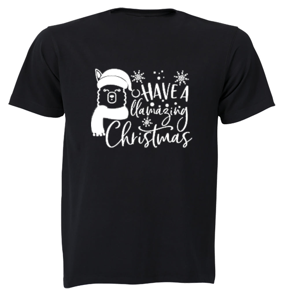 Llamazing Christmas - Kids T-Shirt - BuyAbility South Africa