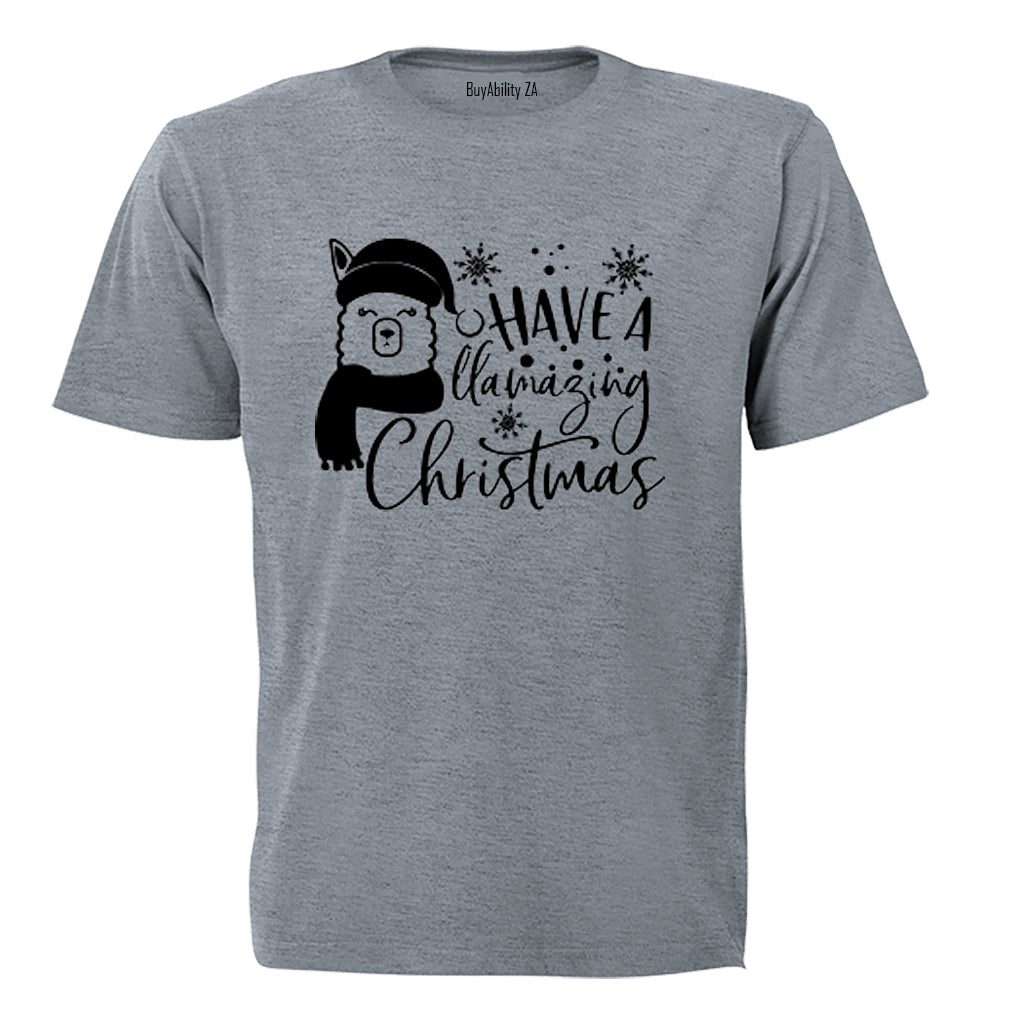Llamazing Christmas - Kids T-Shirt