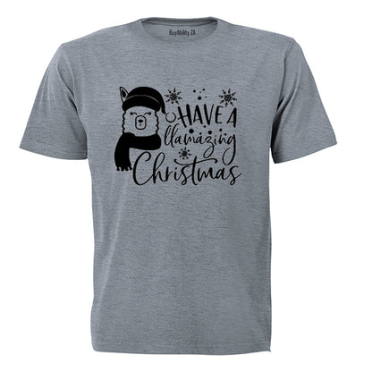 Llamazing Christmas - Kids T-Shirt
